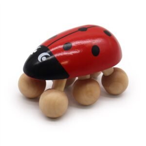 Tension Relief Wooden Ladybug Body Massager