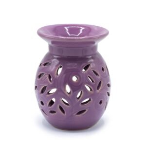 Tranquil Glow Floral Oil Burner Lavender