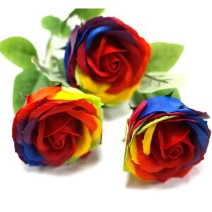 Joyful Bath Soap Flower Rainbow Rose Bloom