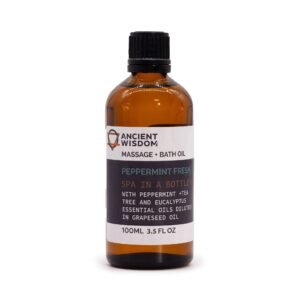 Cooling Revive Massage Oil Peppermint Eucalyptus