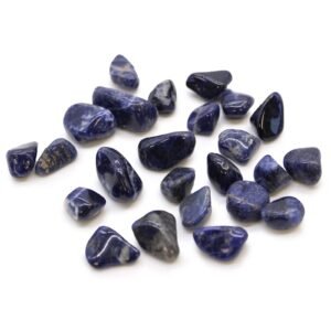 Clarity & Truth Tumble Stones Blue Sodalite