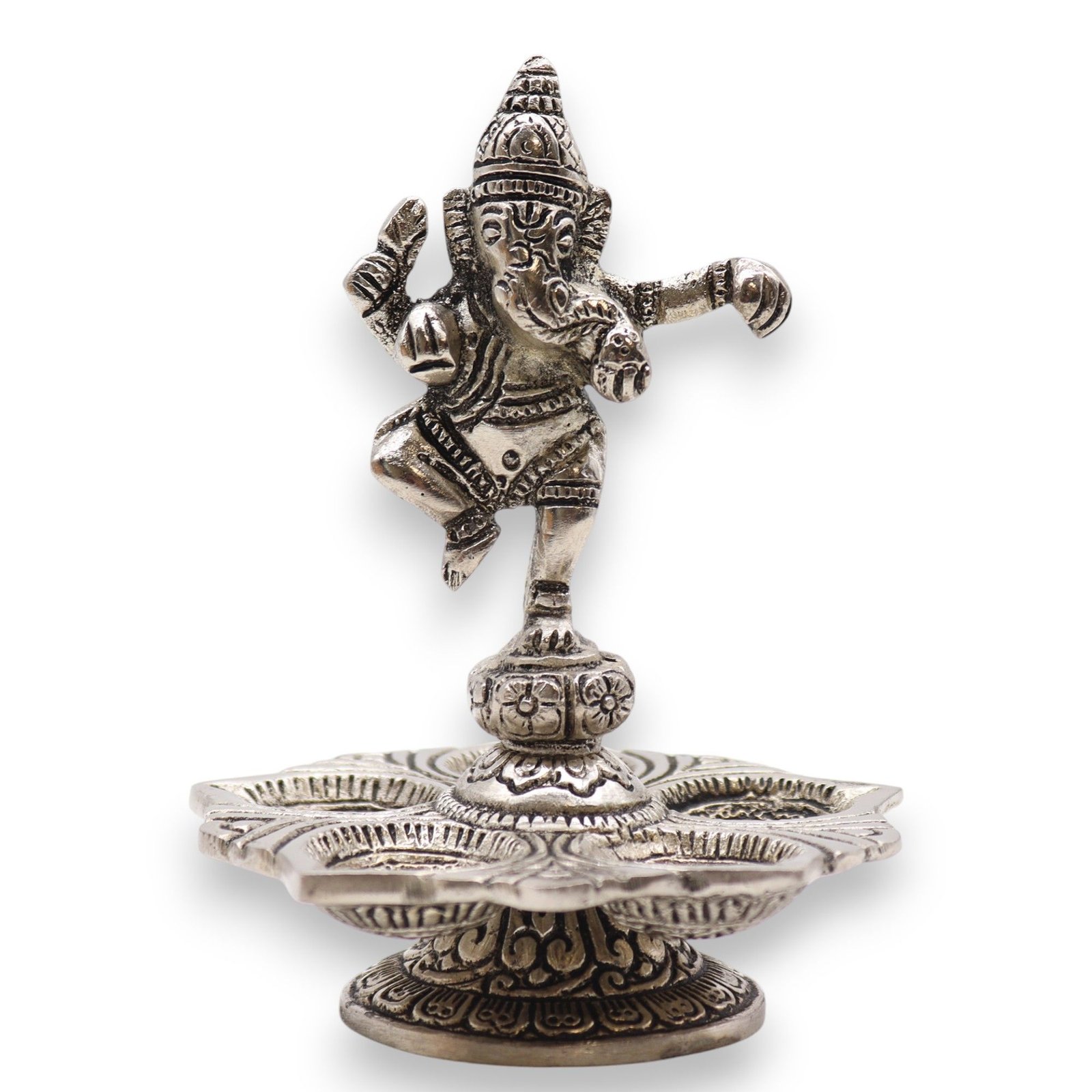 joyful ganesha dance incense holder metal Joyful Ganesha Dance Incense Holder Metal