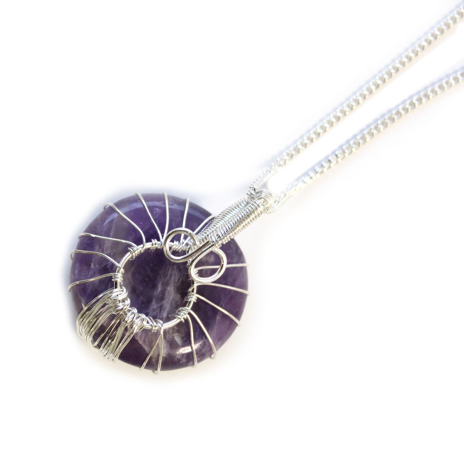 calming insight tree of life amethyst necklace Calming Insight Tree of Life Amethyst Necklace - Image 6