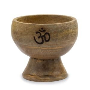 Sacred Om Large Ritual Bowl Incense Holder