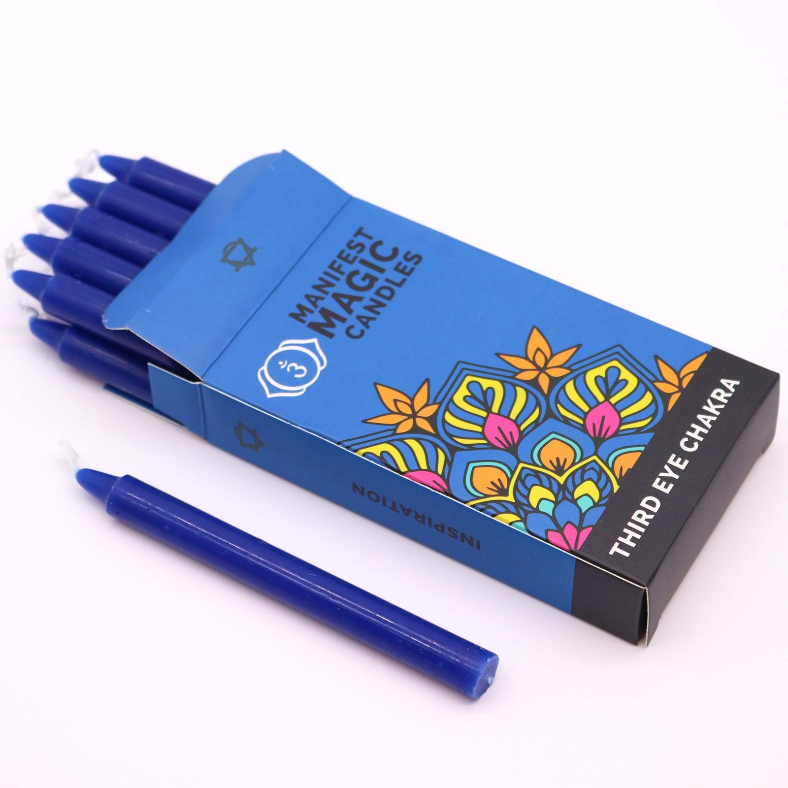 intuition awakening ritual spell candles indigo Intuition Awakening Ritual Spell Candles Indigo - Image 3