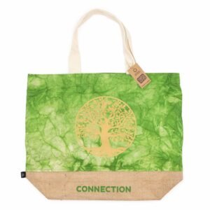 Eco Connection Tote Bag Green Tree of Life