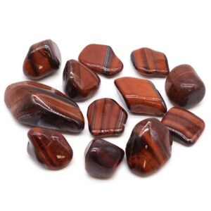 Courage Amplifying Tumble Stones Red Tiger’s Eye