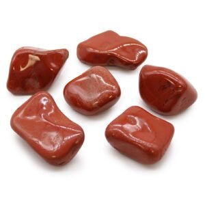 Vitality Tumbled Stones Set Red Jasper