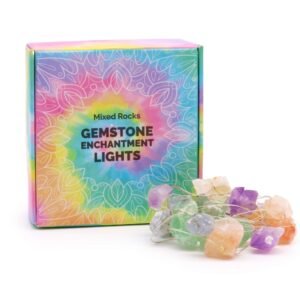 Mystic Harmony Gemstone String Lights Mixed Crystals