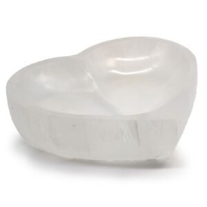 Luminous Cleansing Bowl Selenite Heart