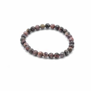 Courage-Boosting Manifestation Bracelet Leopard Skin Jasper
