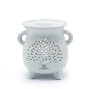 Harmonising Tree of Life Oil Burner White