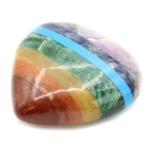 Compassion Crystal Heart Bonded Chakra Gemstones
