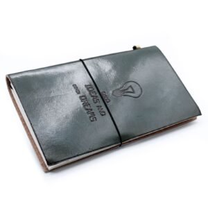 Creative Dreams Leather Journal Grey