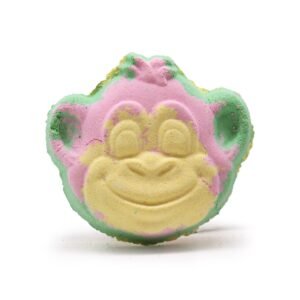 Tropical Kids Bath Bomb Monkey Guava Strawberry