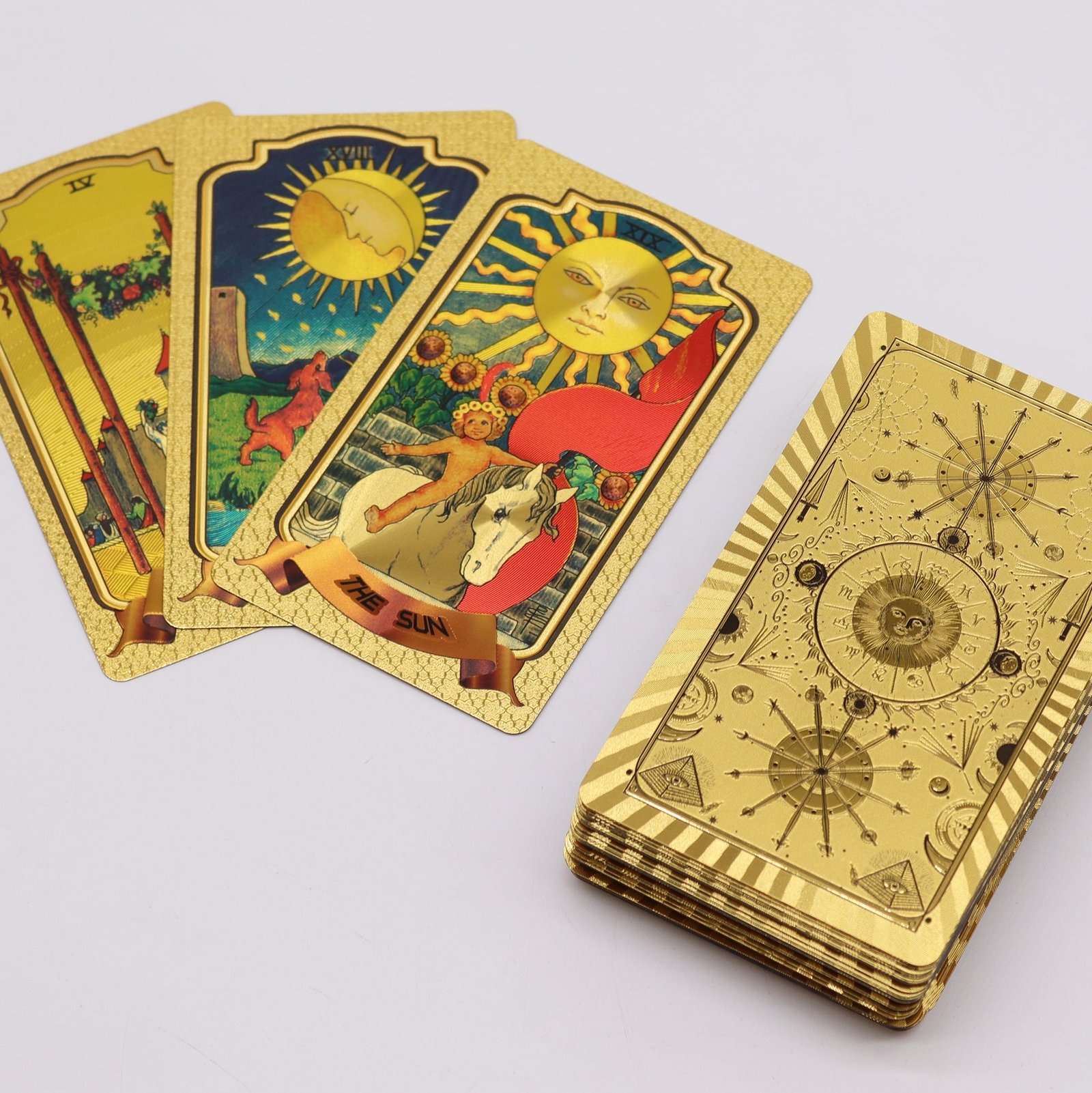 intuitive guidance golden tarot card set Intuitive Guidance Golden Tarot Card Set - Image 2