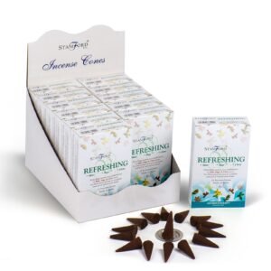 Refreshing Breeze Incense Cones Clean Blend