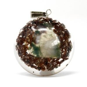 Grounding Orgonite Pendant Power Block Dome