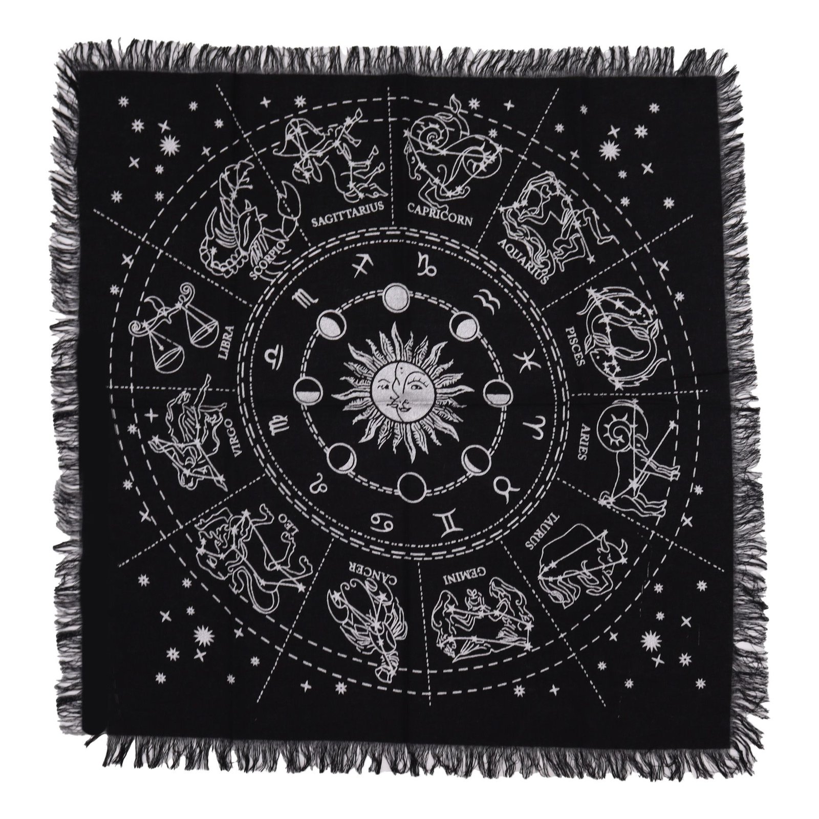 astrology ritual altar cloth zodiac horoscope Astrology Ritual Altar Cloth Zodiac Horoscope