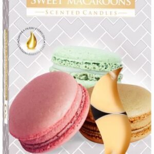 Indulgent Glow Scented Tealights Sweet Macaroon