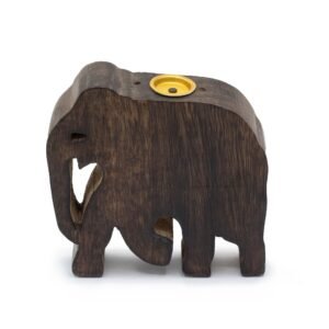 Prosperity Elephant Incense Cone and Stick Holder