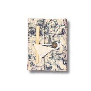 Everyday Reflection Notebook Lokta Blue Cotton