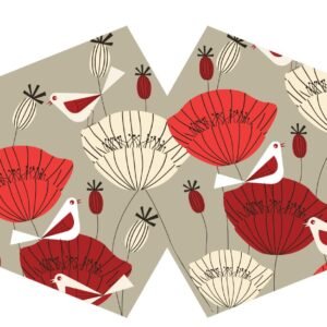 Gentle Comfort Face Mask Oriental Poppies