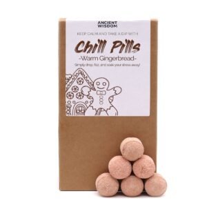 Comforting Bath Chill Pills Warm Gingerbread