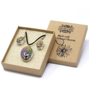 Vibrant Tree of Life Mixed Floral Jewelry