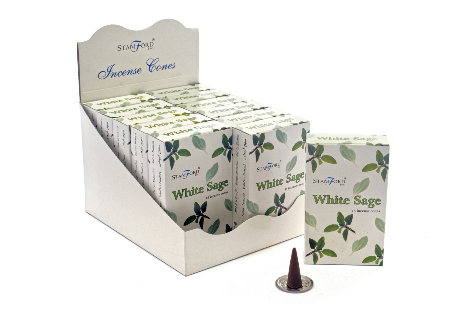 purifying home incense cones white sage Purifying Home Incense Cones White Sage