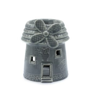 Serene Windmill Grey Ceramic Oil Burner