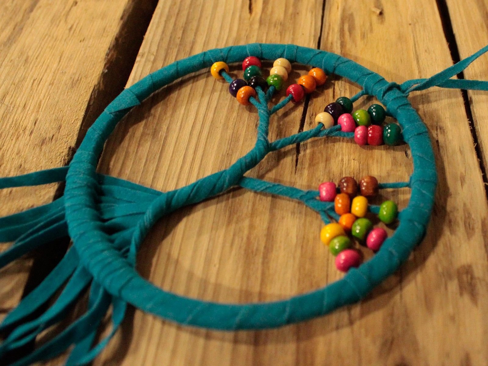 soothing dreams macramé dreamcatcher tree of life 12cm Soothing Dreams Macramé Dreamcatcher Tree of Life 12cm - Image 9