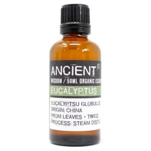 Organic Breath Ease Essential Oil Eucalyptus