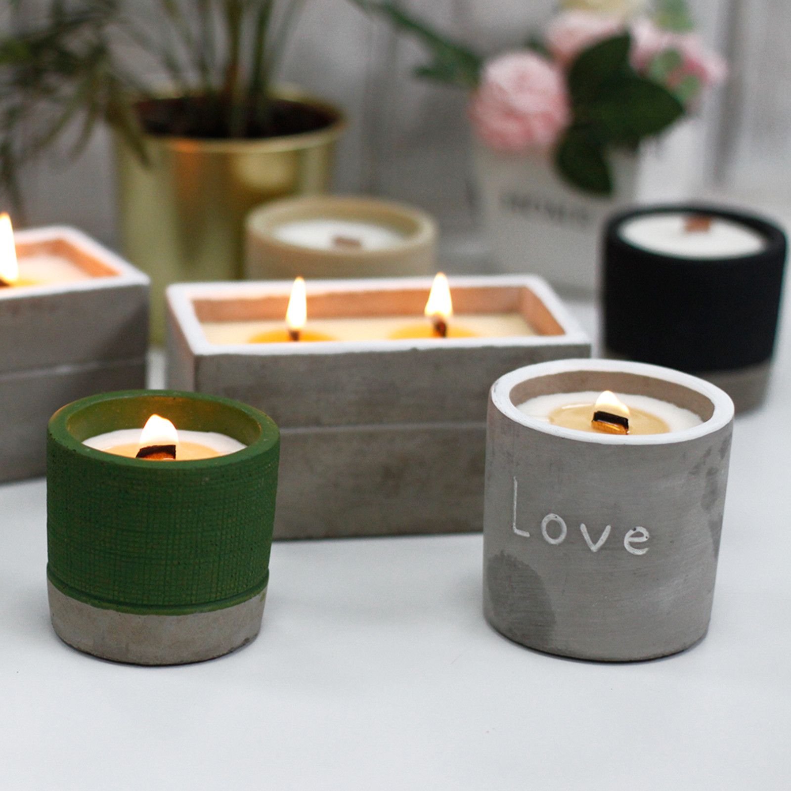 comfort drift concrete soy candle vanilla orange Comfort Drift Concrete Soy Candle Vanilla Orange - Image 3