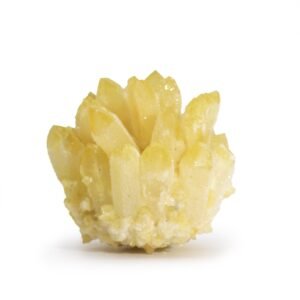 Radiant Clarity Cluster Yellow Ghost Quartz