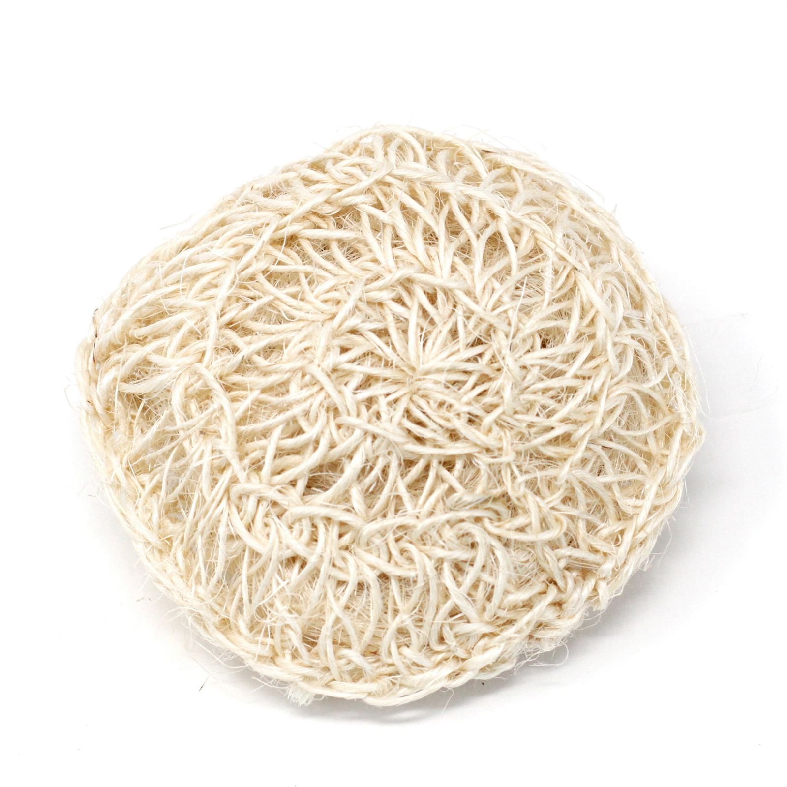silken sphere sisal soft round exfoliating pad Silken Sphere Sisal Soft Round Exfoliating Pad
