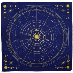 Celestial Focus Tarot Reading Cloth Zodiac