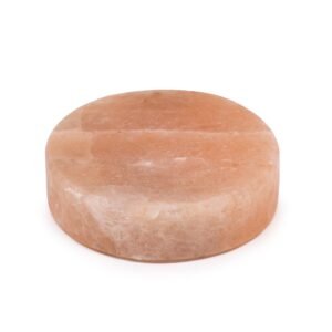 Elegant Serving Cooking Plate Himalayan Salt Round
