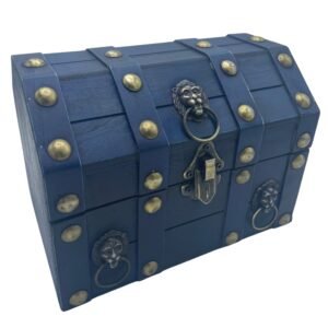 Majestic Large Treasure Storage Chest Teal