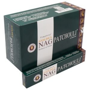 Grounding Incense Sticks Patchouli Golden Nag