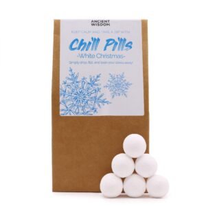 Festive Bath Chill Pills White Christmas