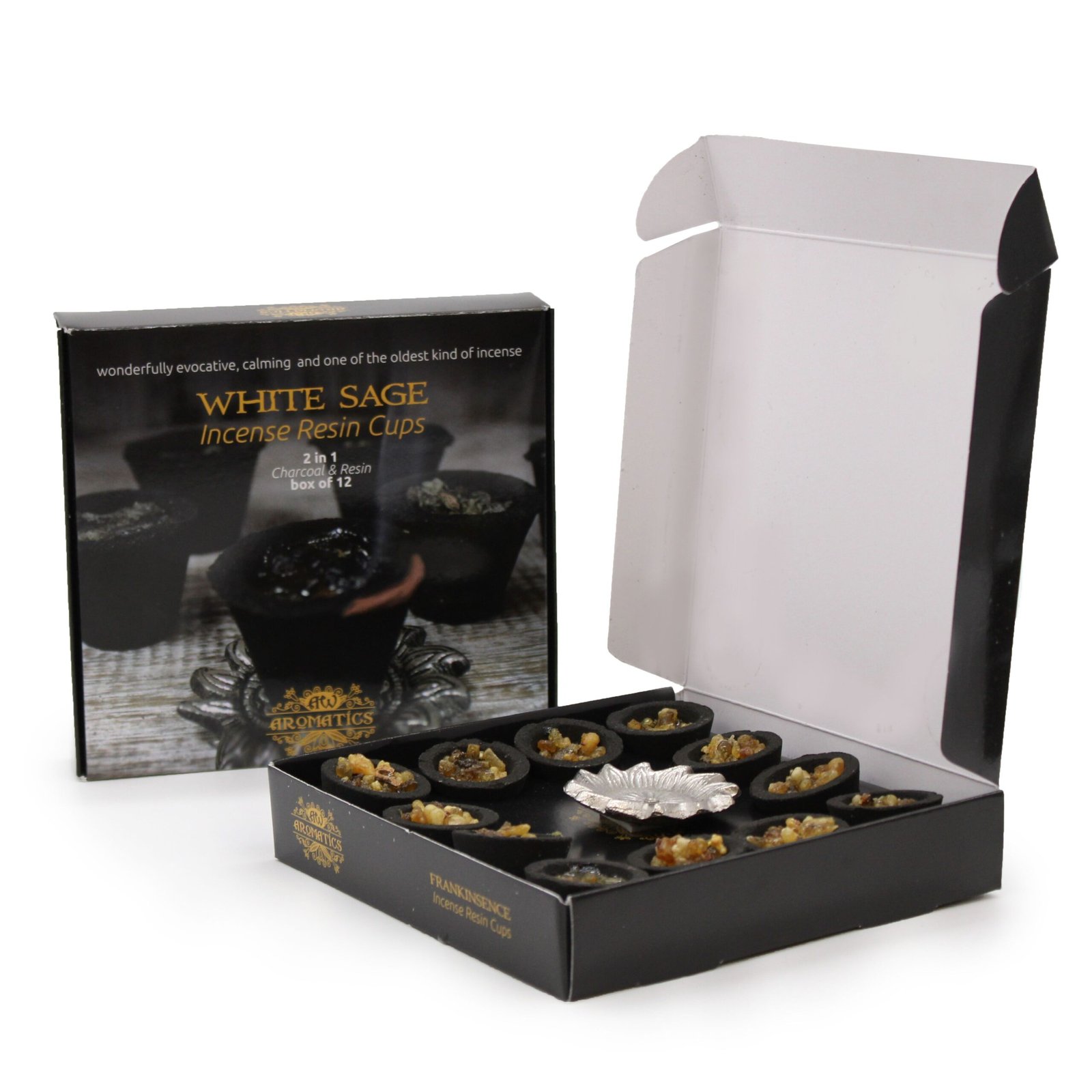deep grounding resin incense cups myrrh Deep Grounding Resin Incense Cups Myrrh - Image 6