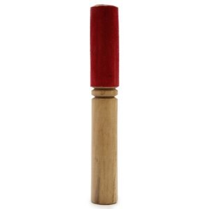 Soft-Tone Velvet Wooden Singing Bowl Mallet