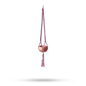 Soft Living Room Macrame Plant Hanger Pastel