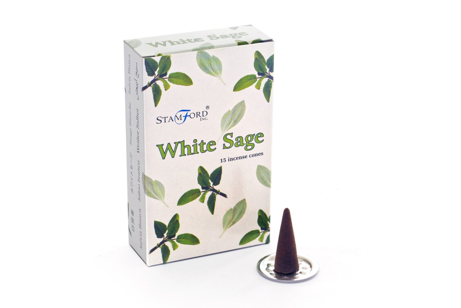 purifying home incense cones white sage Purifying Home Incense Cones White Sage - Image 2