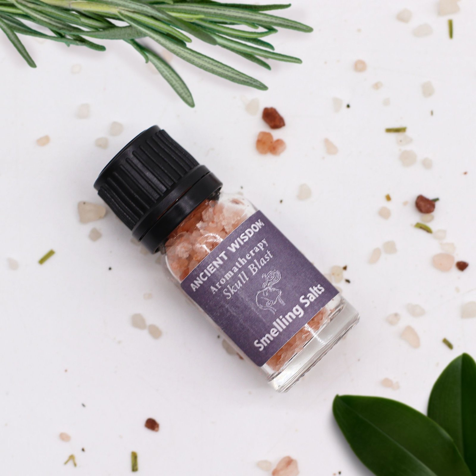Aromaterapeutická soľ sústredenie mäta eukalyptus Aromaterapeutická soľ na okamžité sústredenie mäta – Obrázok 3