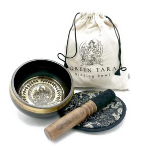 Artisan Green Tara Hand Beaten Singing Bowl