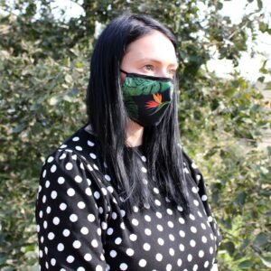 Urban Explorer Face Mask Green Jungle