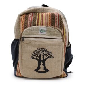 Grounded Spirit Large Backpack Hemp Cotton
