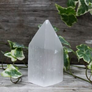Purity Point Tower Crystal Selenite 10cm